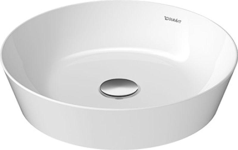 Duravit Cape Cod umyvadlo 43x43 cm kulatý na pult bílá 2328430000