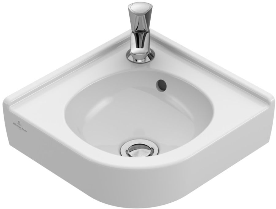 Villeroy & Boch O.Novo umyvadlo 32x32 cm rohové klasický bílá 731033R1