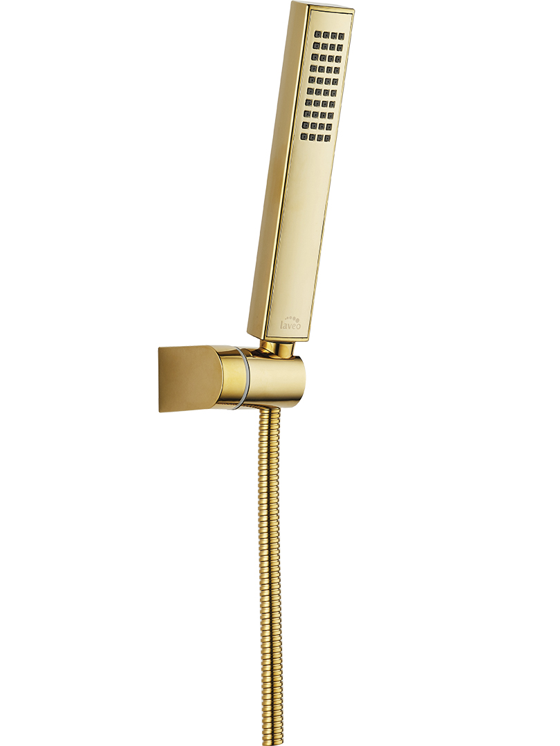 Laveo Pola sprchová sada na stěnu zlatá NAPG0AD