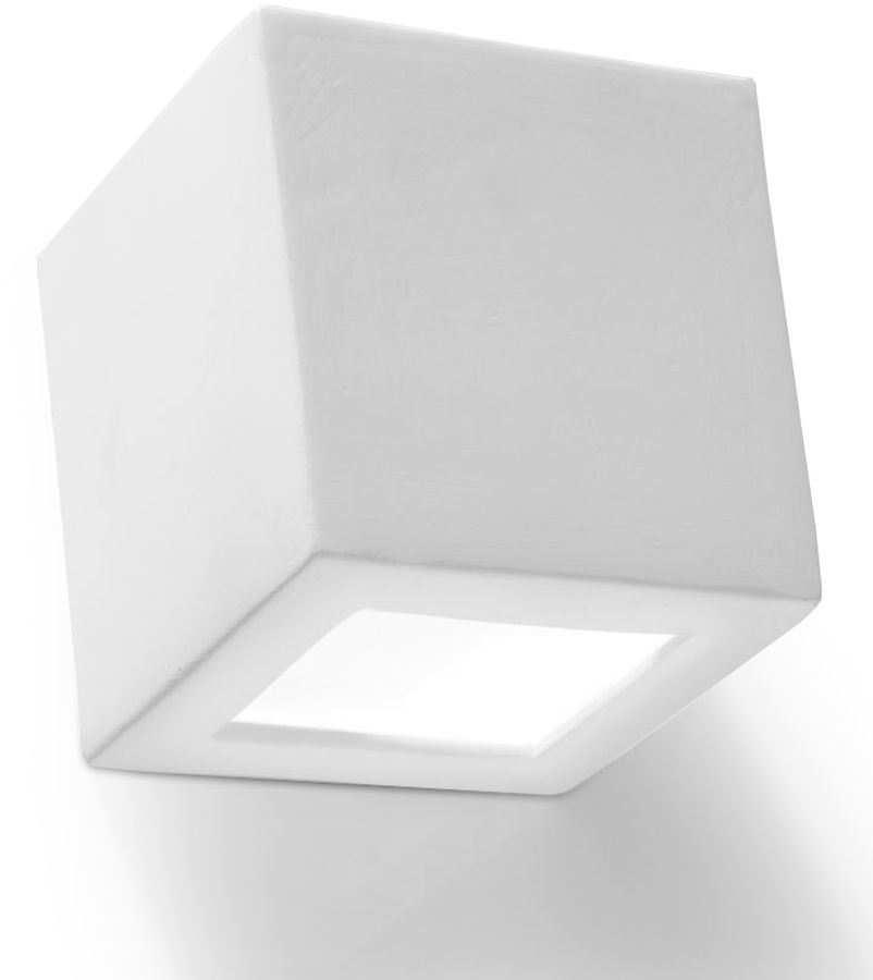 Sollux Lighting Leo nástěnné svítidlo 1x60 W bílá SL.0005