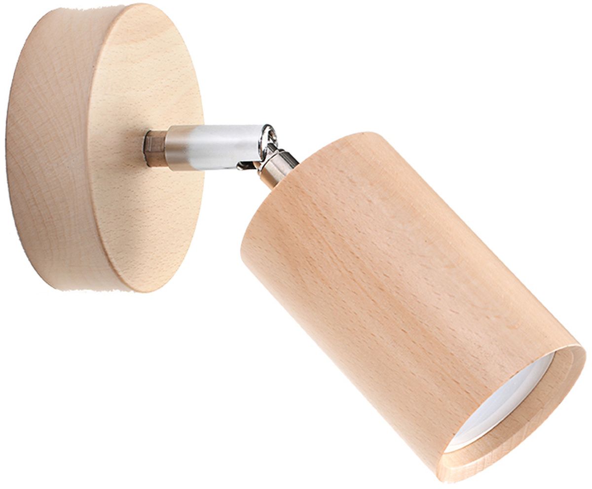Sollux Lighting Berge nástěnné svítidlo 1x40 W chrom-hnědá SL.0701