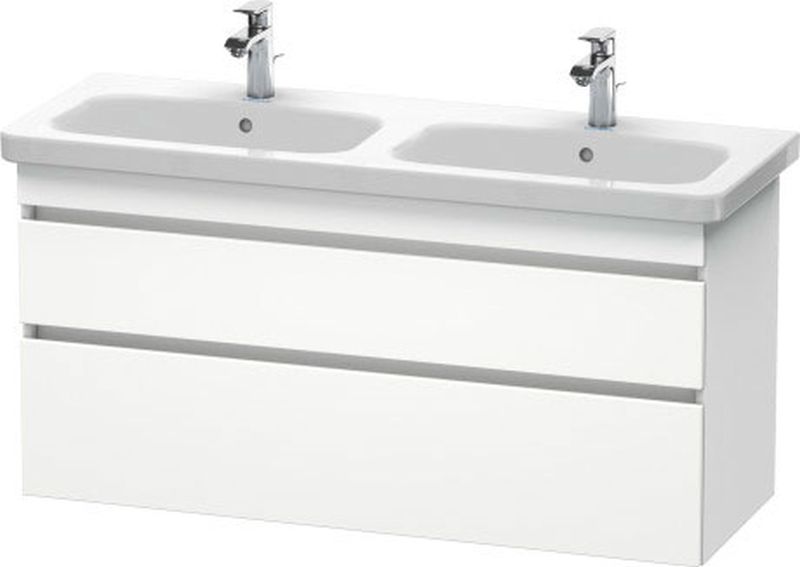 Duravit DuraStyle skříňka 123x44.8x61 cm pod umyvadlo závěsná bílá DS649801818