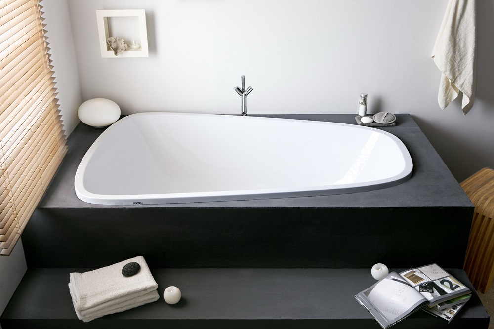 Hoesch SingleBath oválná vana 180x114 cm Oválná bílá 3688.010