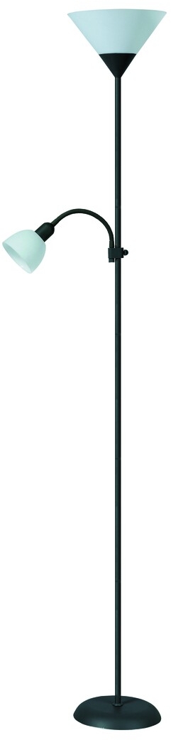 Rabalux Action stojací lampa 2x100 W bílá-černá 4062