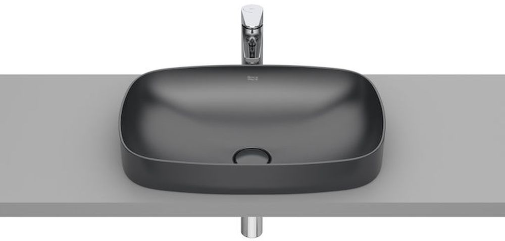 Roca Inspira umyvadlo 55x37 cm obdélníkový zápustný matný A327504640