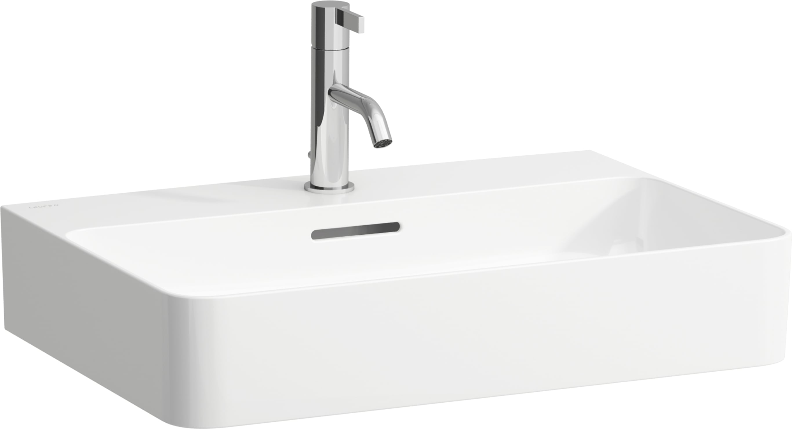 Laufen Val umyvadlo 60x42 cm obdélníkový klasický-na pult bílá H8102830001041