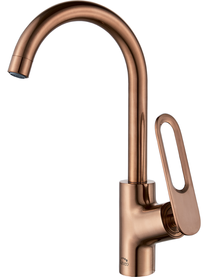 Laveo Tierra kuchyňská baterie stojící měděná BAJ868D