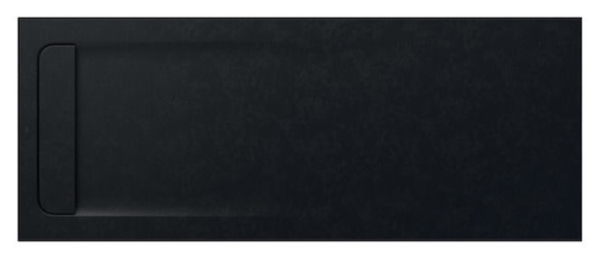 Roca Aquos obdélníková sprchová vanička se sifonem 180x80 cm černá AP60170832001400