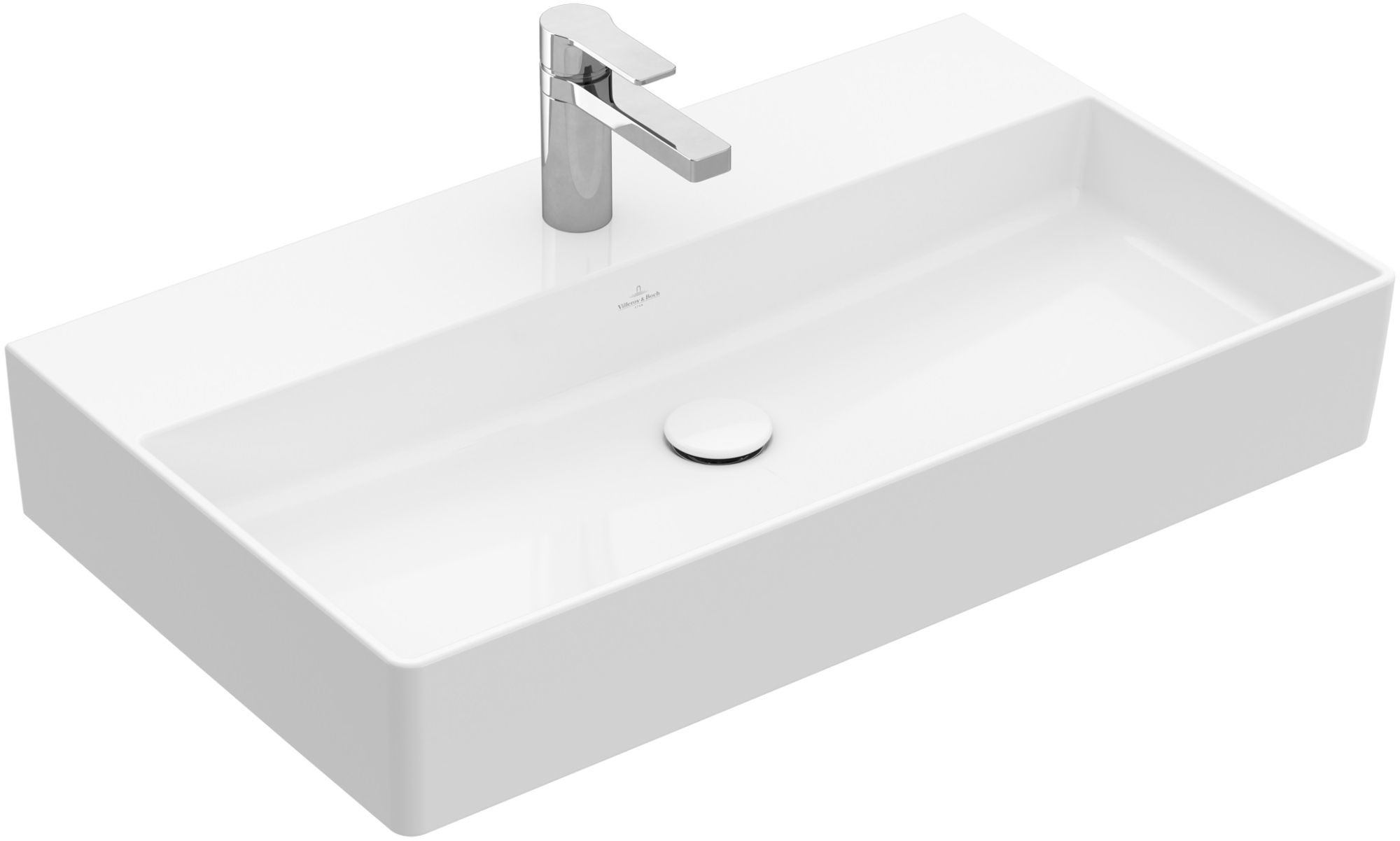 Villeroy & Boch Memento 2.0 umyvadlo 80x47 cm obdélníkový klasický-nábytkový bílá 4A228GRW