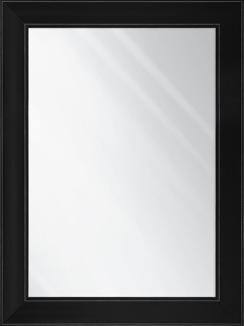Ars Longa Provance zrcadlo 83x83 cm čtvercový černá PROVANCE7070-C
