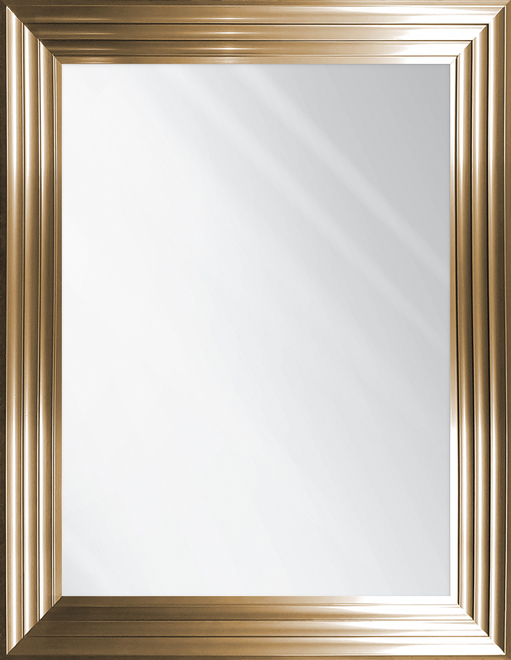 Ars Longa Malaga zrcadlo 64.4x114.4 cm obdélníkový zlatá MALAGA50100-Z