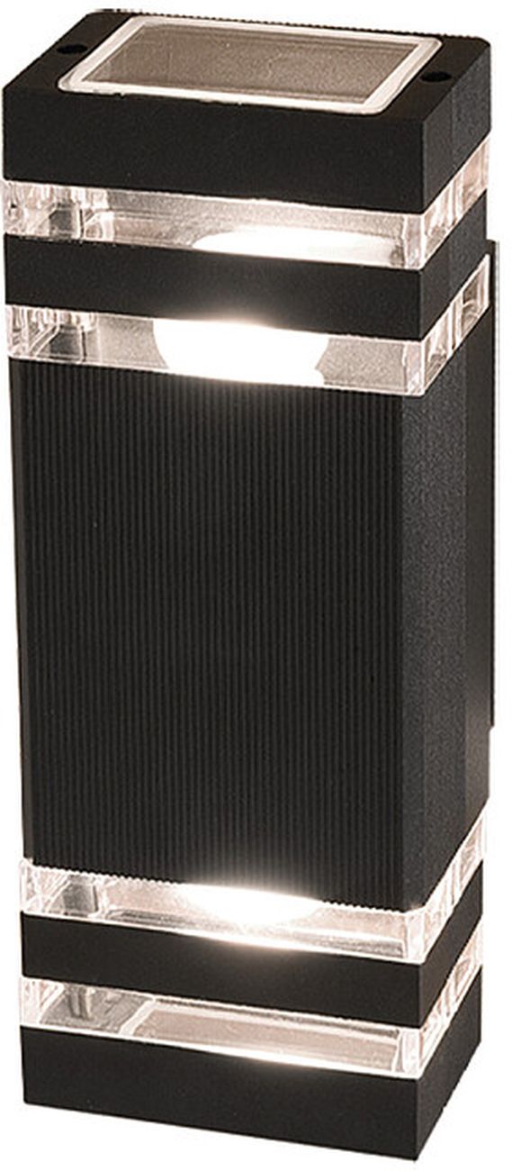 Nowodvorski Lighting Rio venkovní nástěnné svítidlo 2x40 W černá 4424