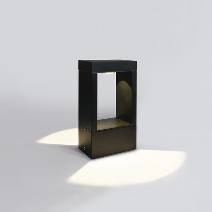 One Light Alezio venkovní nástěnné svítidlo 1x10 W černá 67470/B/W