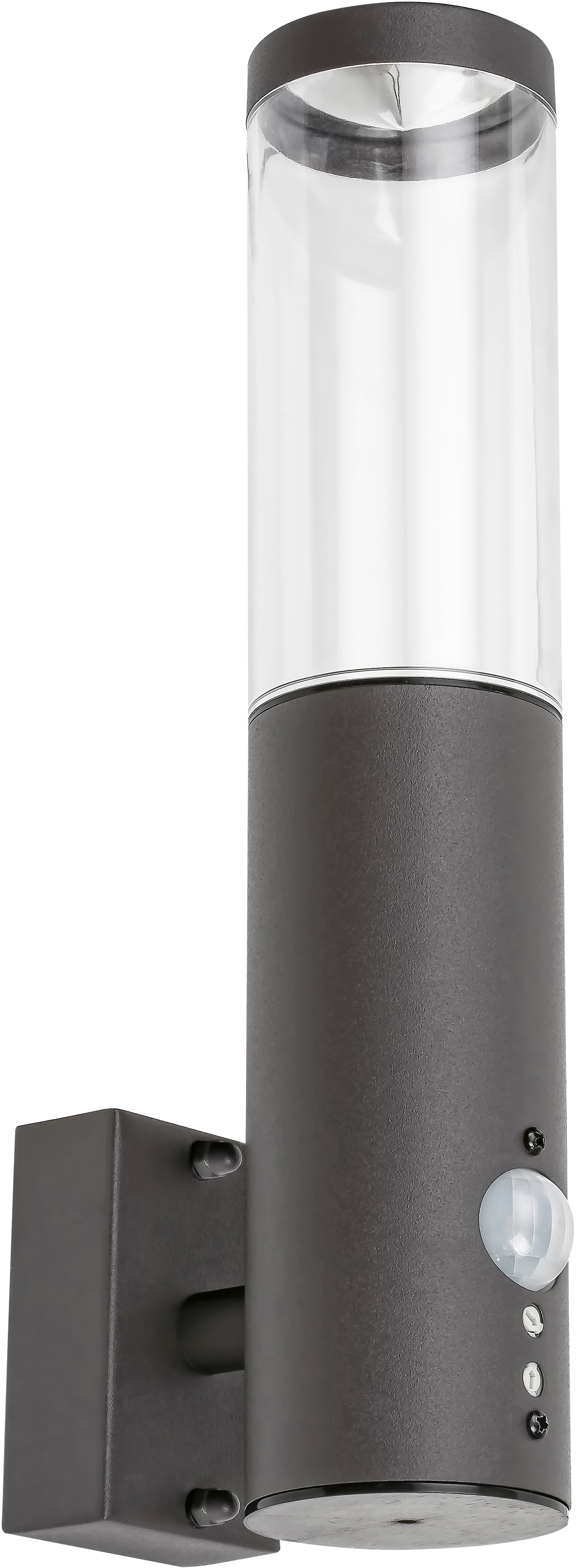 Rabalux Katowice venkovní nástěnné svítidlo 1x7 W průhledná-antracitová 7915