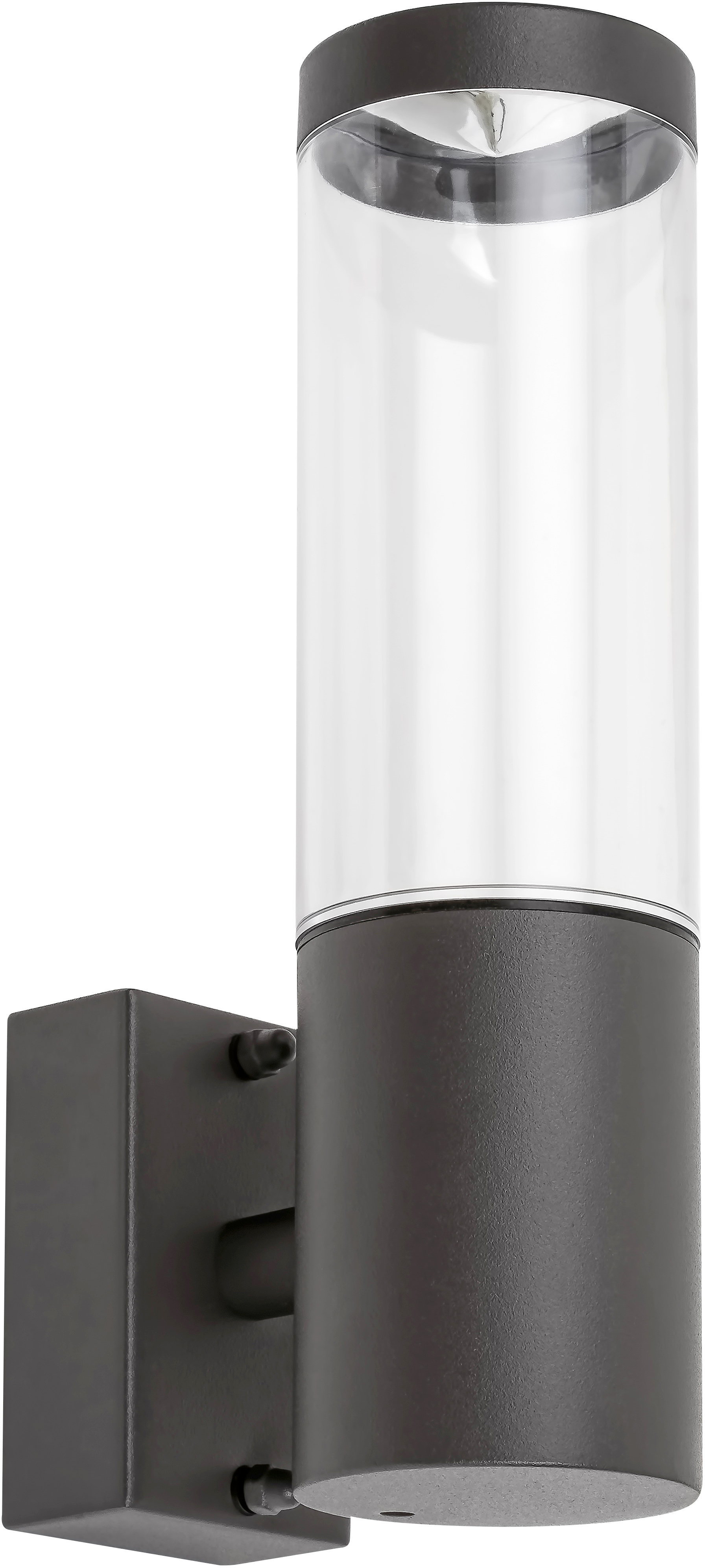 Rabalux Katowice venkovní nástěnné svítidlo 1x7 W průhledná-antracitová 7914