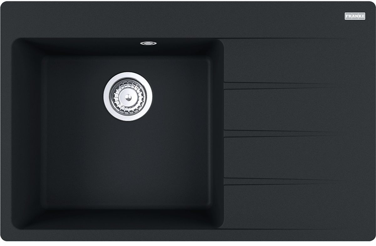 Franke Centro granitový dřez 78x50 cm černá 114.0637.513