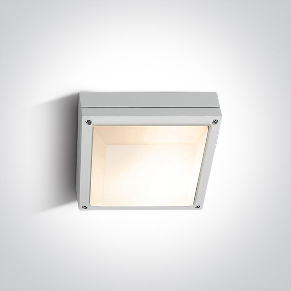 One Light venkovní nástěnné svítidlo 1x20 W bílá 67208/W