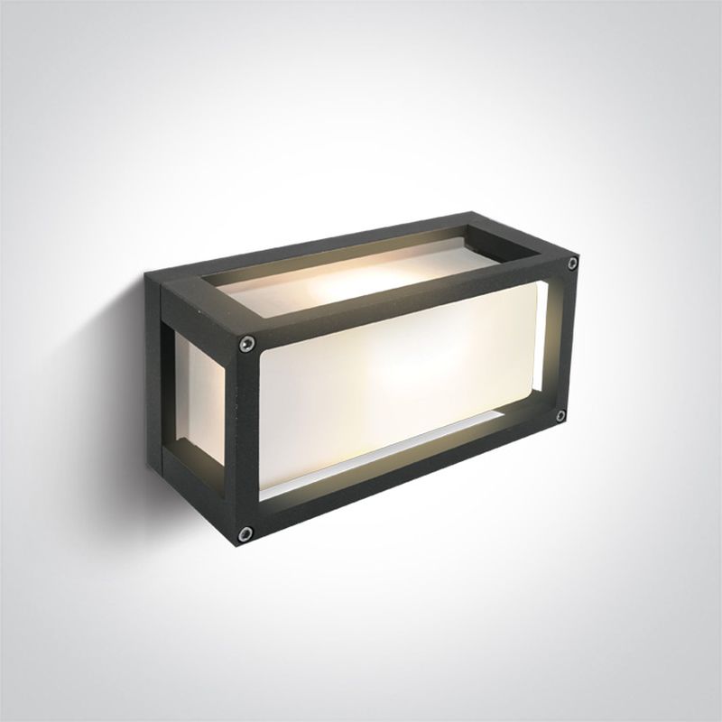 One Light venkovní nástěnné svítidlo 1x15 W antracitová 67420/AN