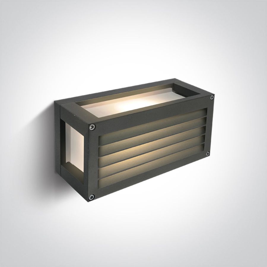 One Light venkovní nástěnné svítidlo 1x15 W antracitová 67420A/AN