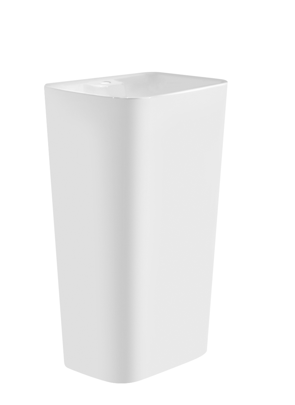 LaVita Iva umyvadlo 50x38.5 cm obdélníkový volně stojící bílá 5900378308096