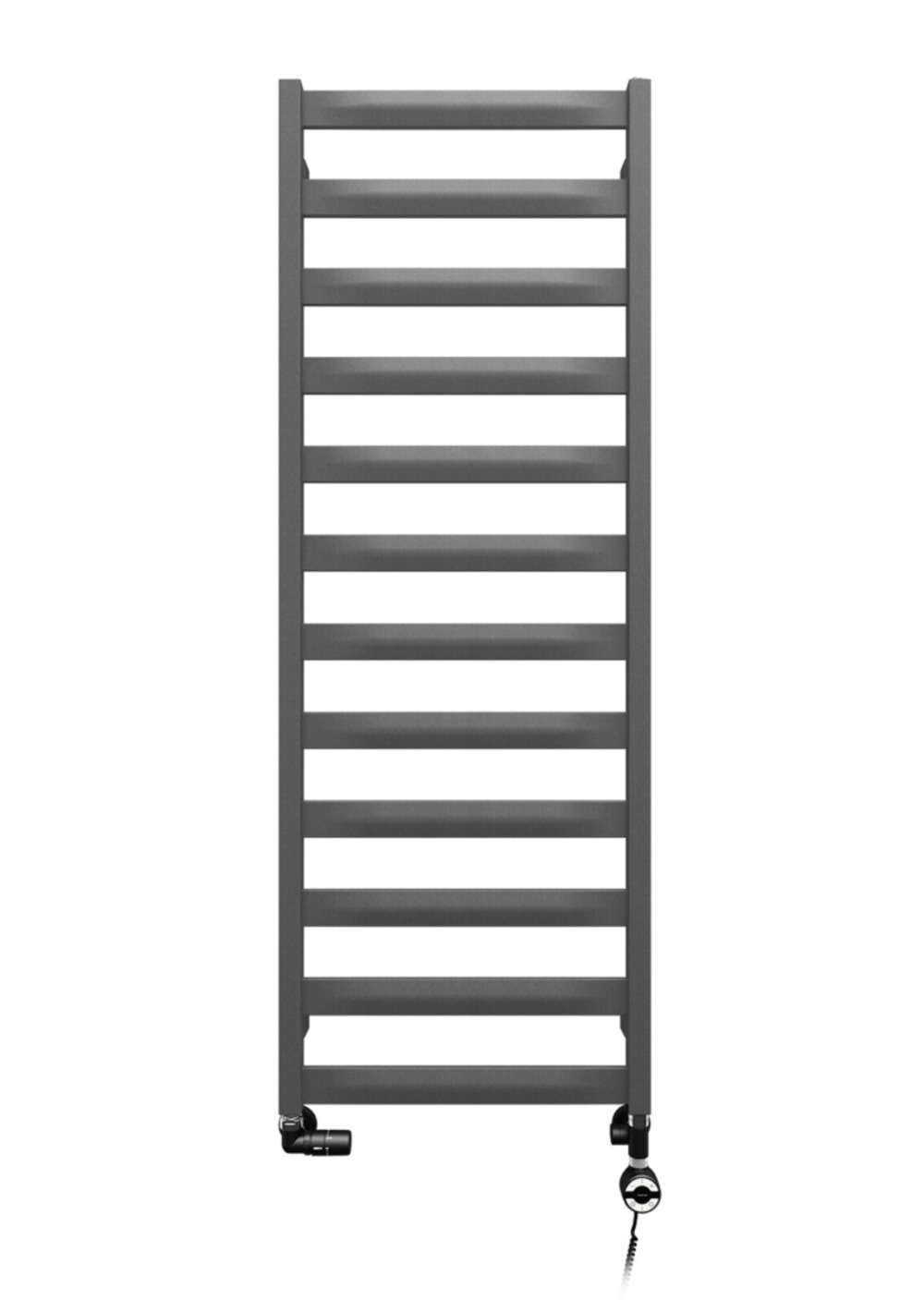 LaVita Hermes koupelnový radiátor designově 91x50 cm šedá 5901804783401