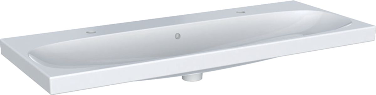 Geberit Acanto umyvadlo 120x48 cm obdélníkový klasický-nábytkový bílá 501.880.00.1
