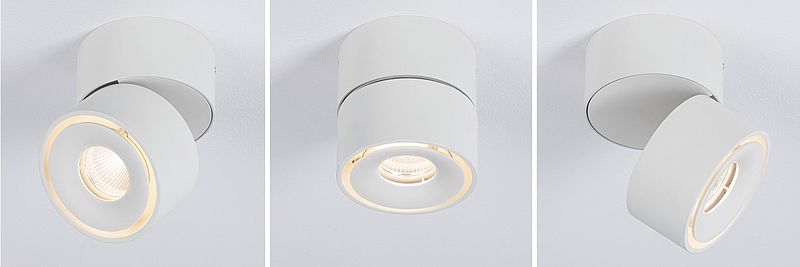 Paulmann Spircle stropní světlo 1x8 W bílá 93373