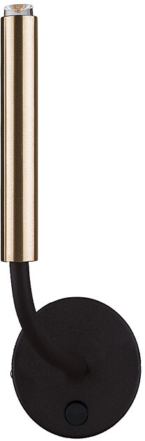 Nowodvorski Lighting Stalactite nástěnné svítidlo 1x10 W černá-mosaz 8352