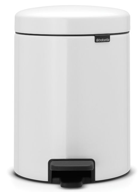 Brabantia NewIcon odpadkový koš 5 l bílá-černá 112065