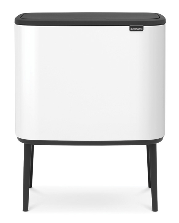 Brabantia Bo odpadkový koš 36 l bílá-černá 313509