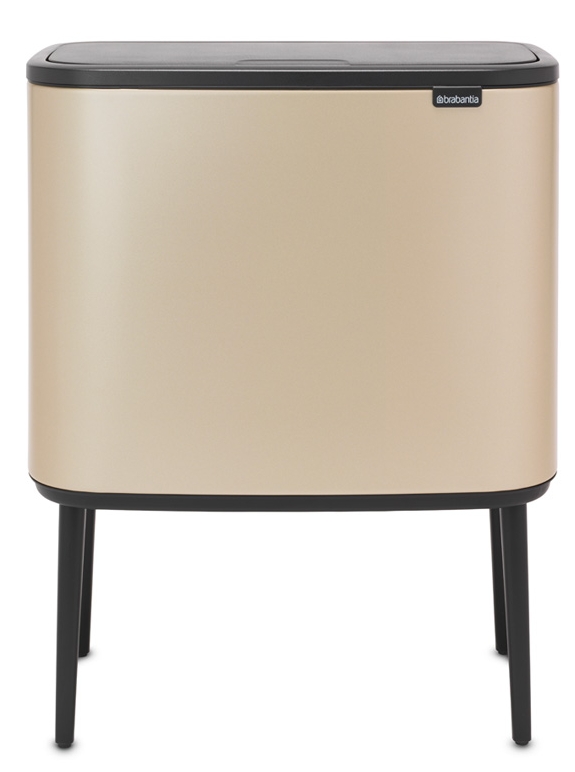 Brabantia Bo odpadkový koš 36 l zlatá 304583