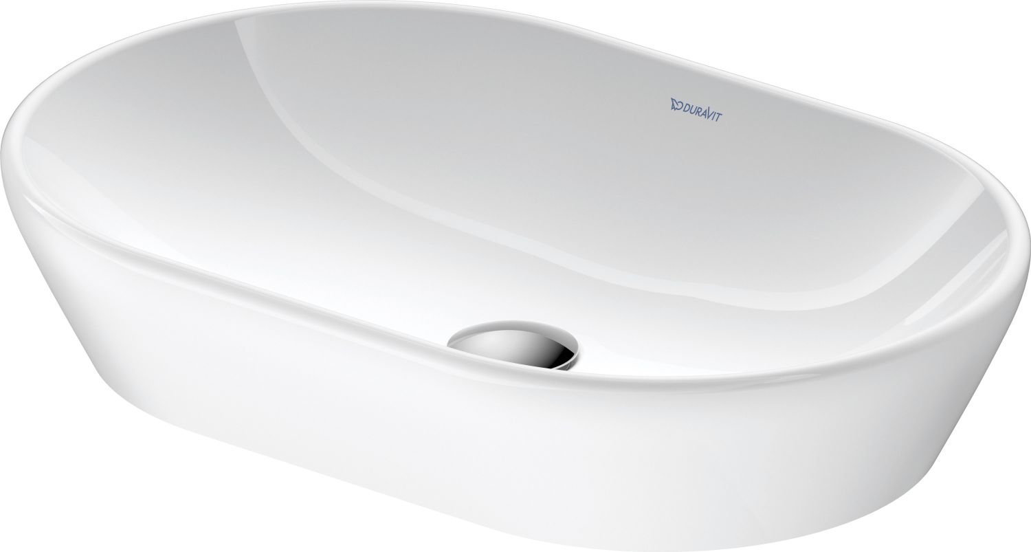 Duravit D-Neo umyvadlo 60x40 cm oválné na pult bílá 2372600070