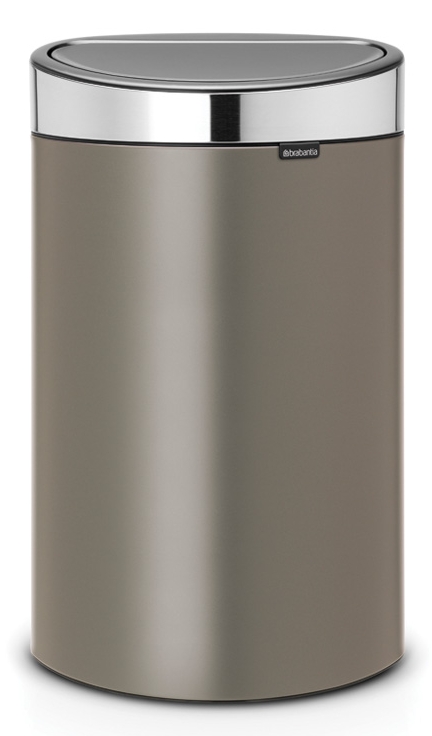 Brabantia Touch Bin odpadkový koš 40 l chrom-šedá 114885