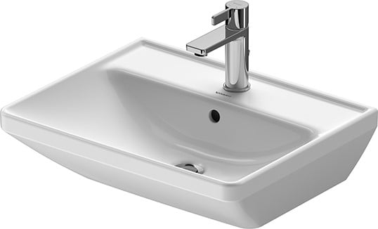 Duravit D-Neo umyvadlo 55x44 cm obdélníkový klasický bílá 2366550000
