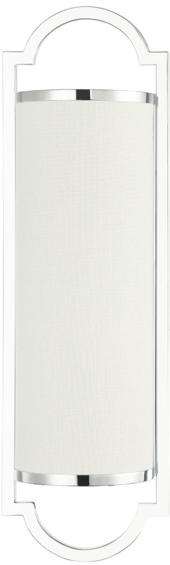 Open Design Libero nástěnné svítidlo 2x12 W bílá-chrom OR84528