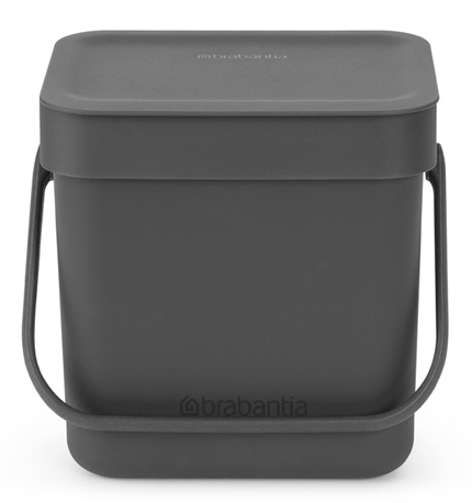 Brabantia Sort & Go odpadkový koš 3 l šedá 209888