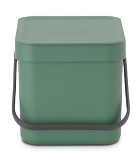 Brabantia Sort & Go odpadkový koš 6 l zelená 129841