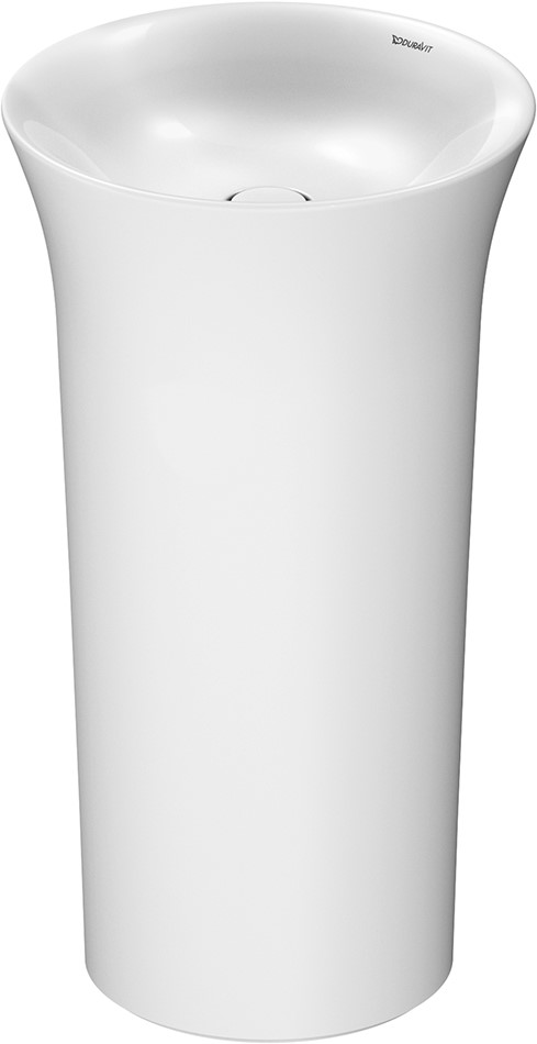 Duravit White Tulip umyvadlo 50x50 cm kulatý volně stojící bílá 2702500070