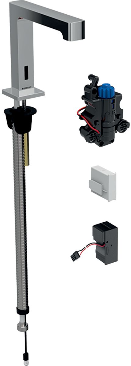 Geberit Brenta umyvadlová baterie stojící s termostatem elektronická chrom 116.198.21.1