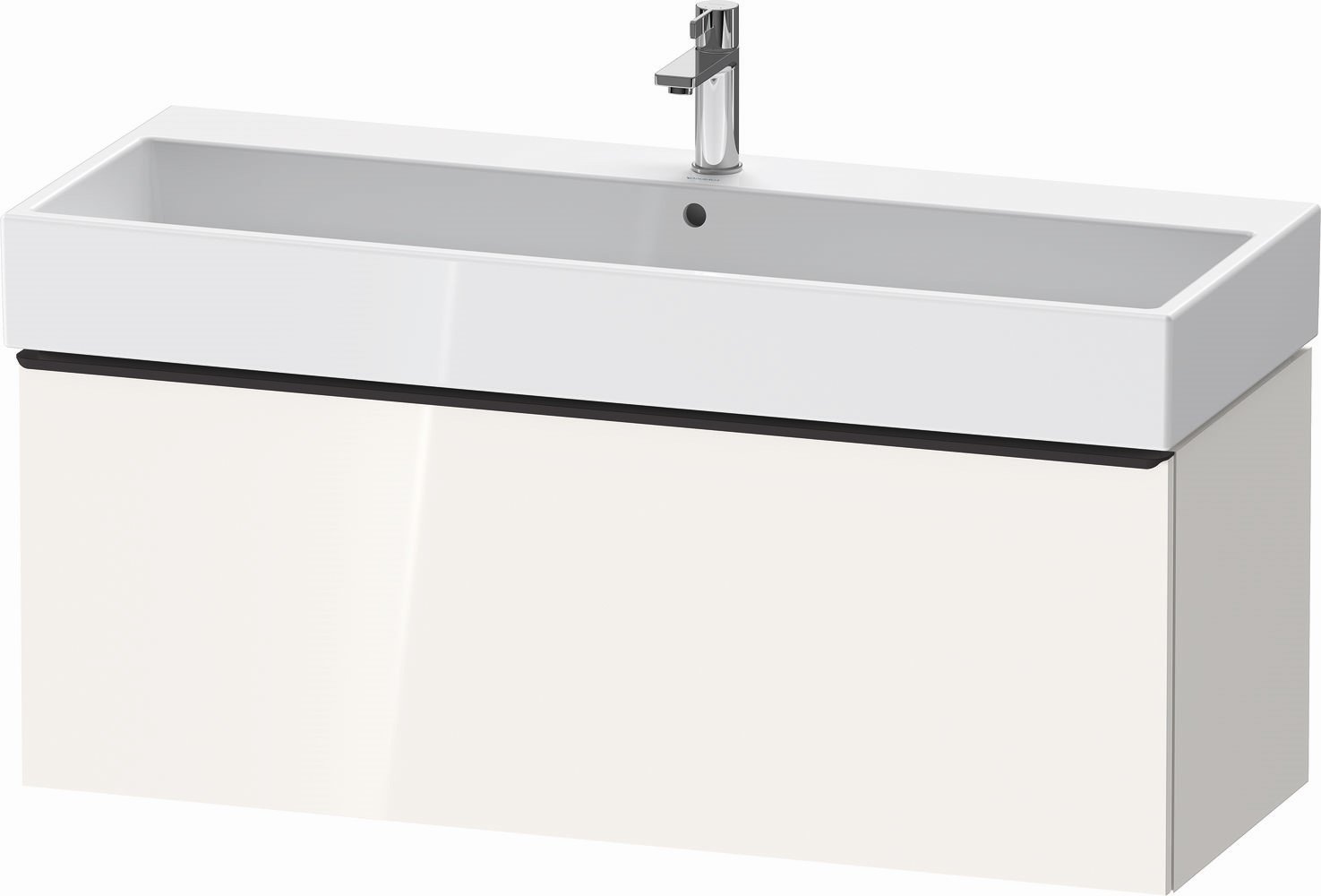 Duravit D-Neo skříňka 118.4x44.2x44 cm závěsná pod umyvadlo bílá DE427502222