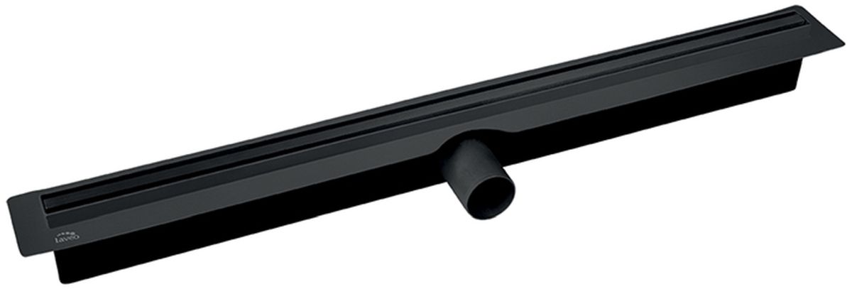Laveo Slim sprchový odtok 60 cm černá COS760D
