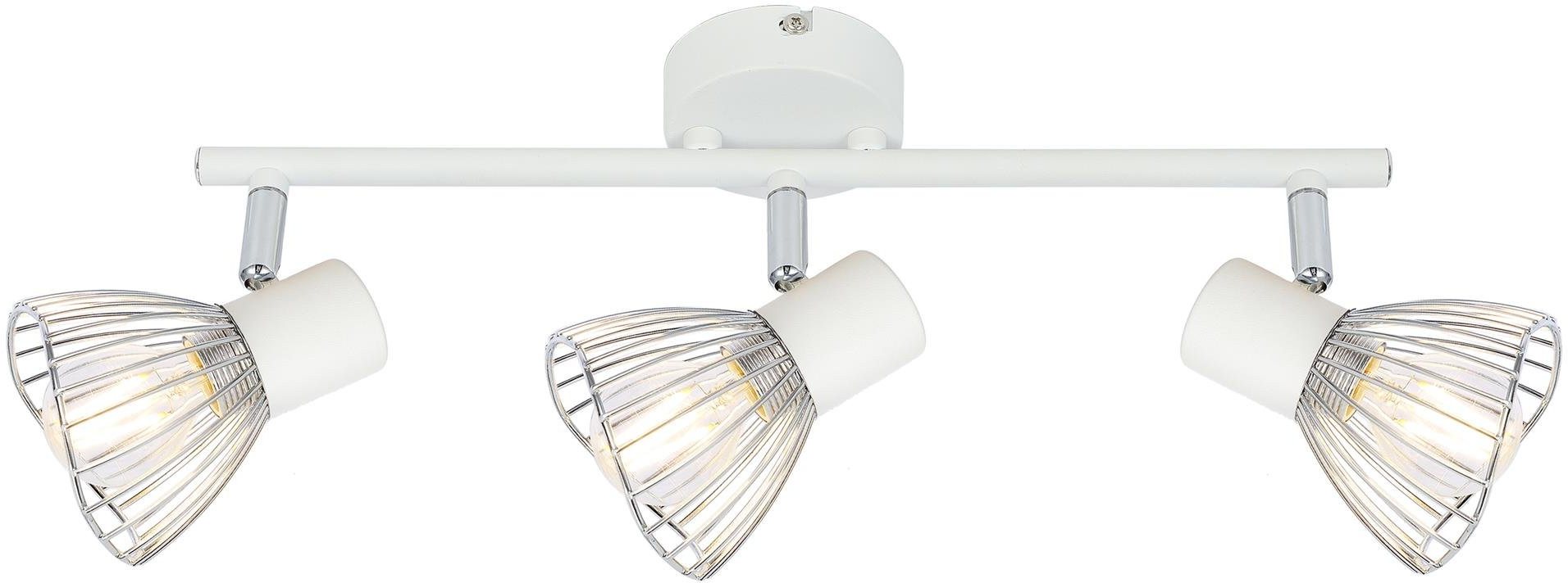 Candellux Fly stropní světlo 3x40 W bílá-chrom 93-61973