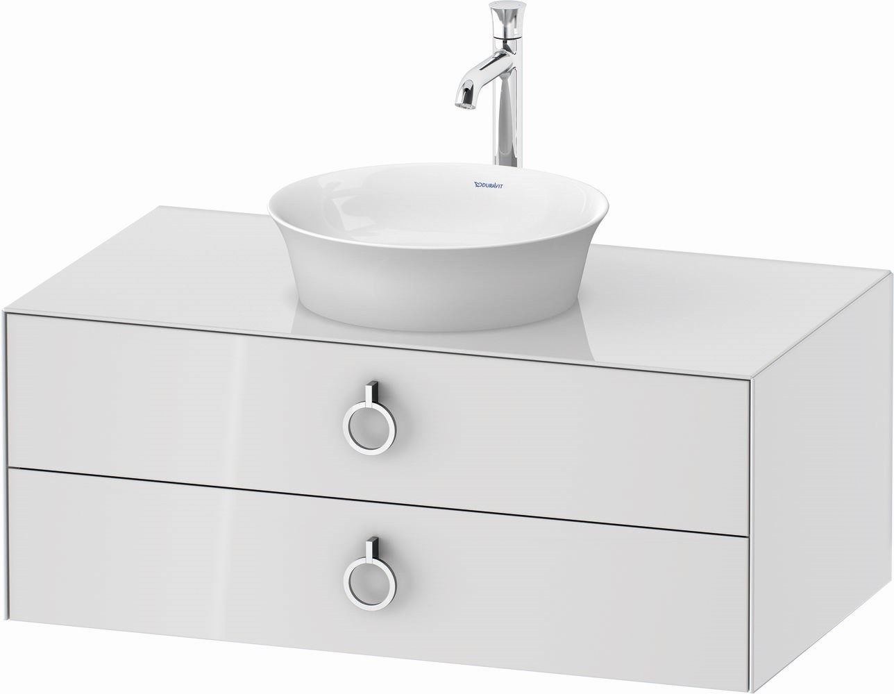 Duravit White Tulip skříňka 100x55x40.8 cm pod umyvadlo závěsná bílá WT499108585