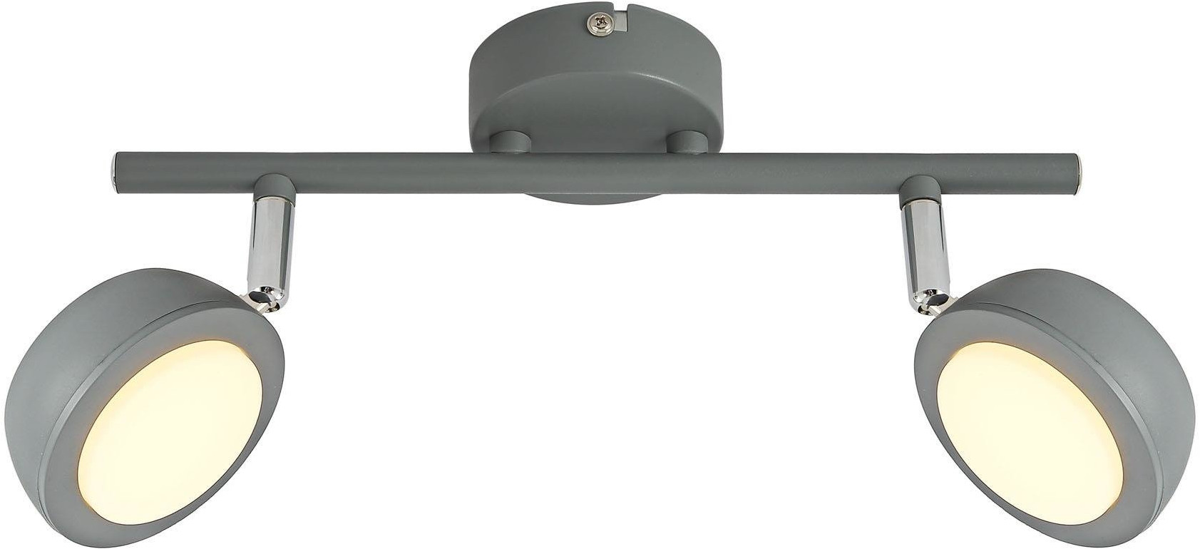 Candellux Mild stropní světlo 2x6 W šedá 92-66749