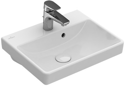 Villeroy & Boch Avento umyvadlo 45x37 cm obdélníkový klasický-nábytkový bílá 735845RW