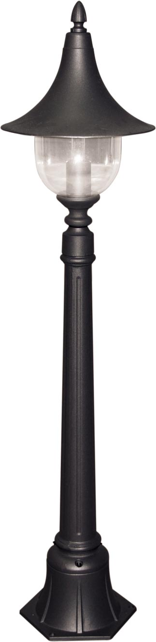 Kaja Boston venkovní stojací lampa 1x60 W černá K-8134CZARNY