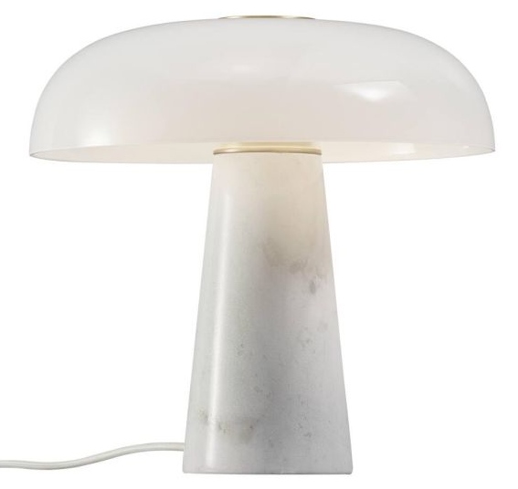 Nordlux Glossy stolní lampa 1x15 W bílá 2020505001