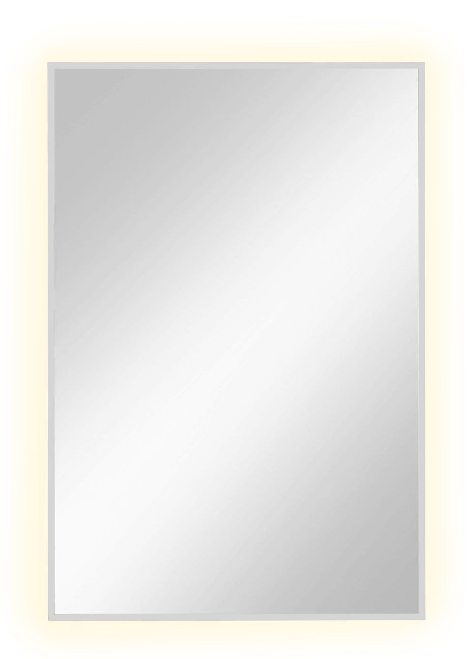 Baltica Design Tiny Border Straight zrcadlo 60x90 cm obdélníkový s osvětlením bílá 5904107904603