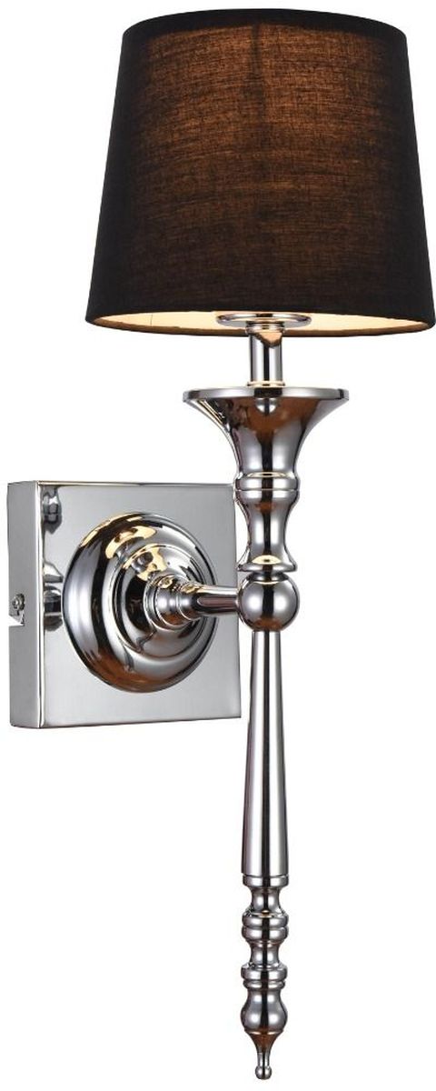Zuma Line Cloe nástěnné svítidlo 1x60 W černá RLB94875-1