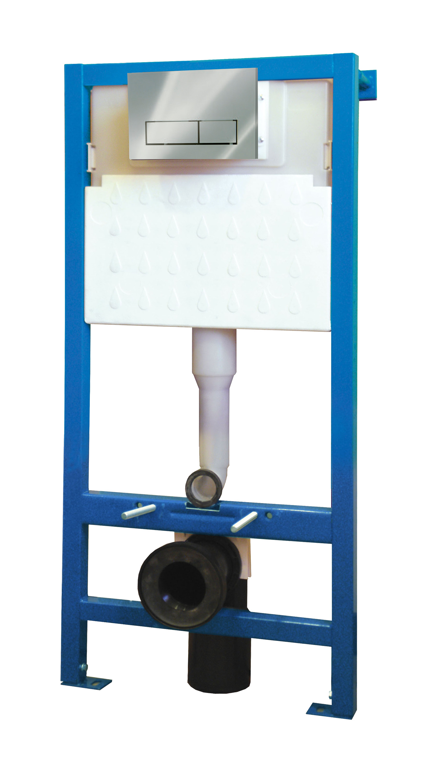 LaVita Lav 100 podomítkový wc modul se splachovacím tlačítkem pro závěsnou mísu 5908211411835